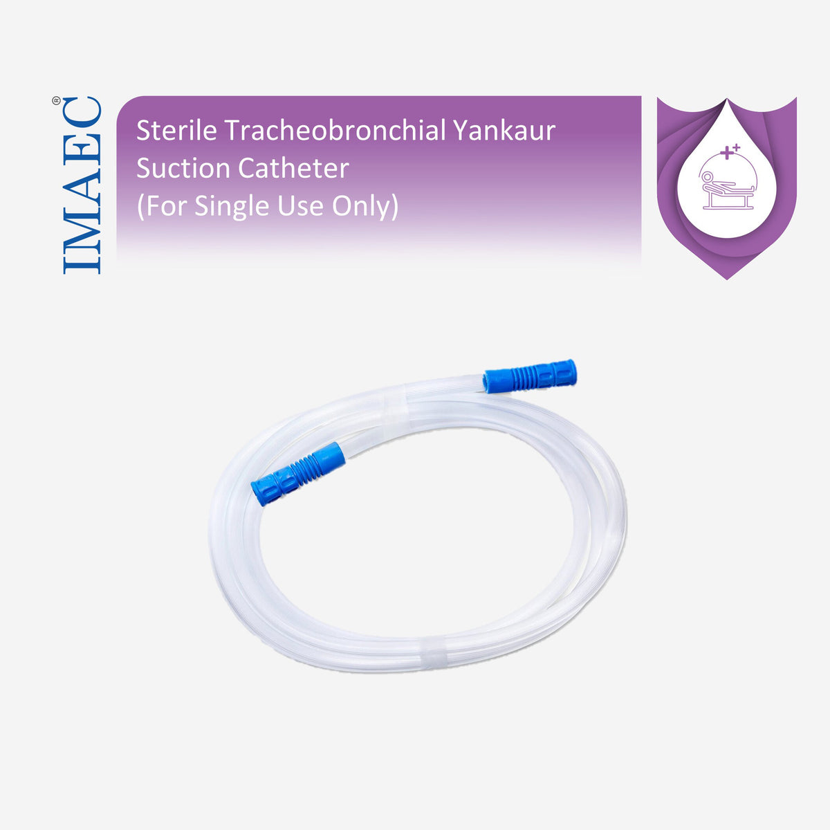 Sterile Tracheobronchial Yankaur Suction Catheter For Single Use Only