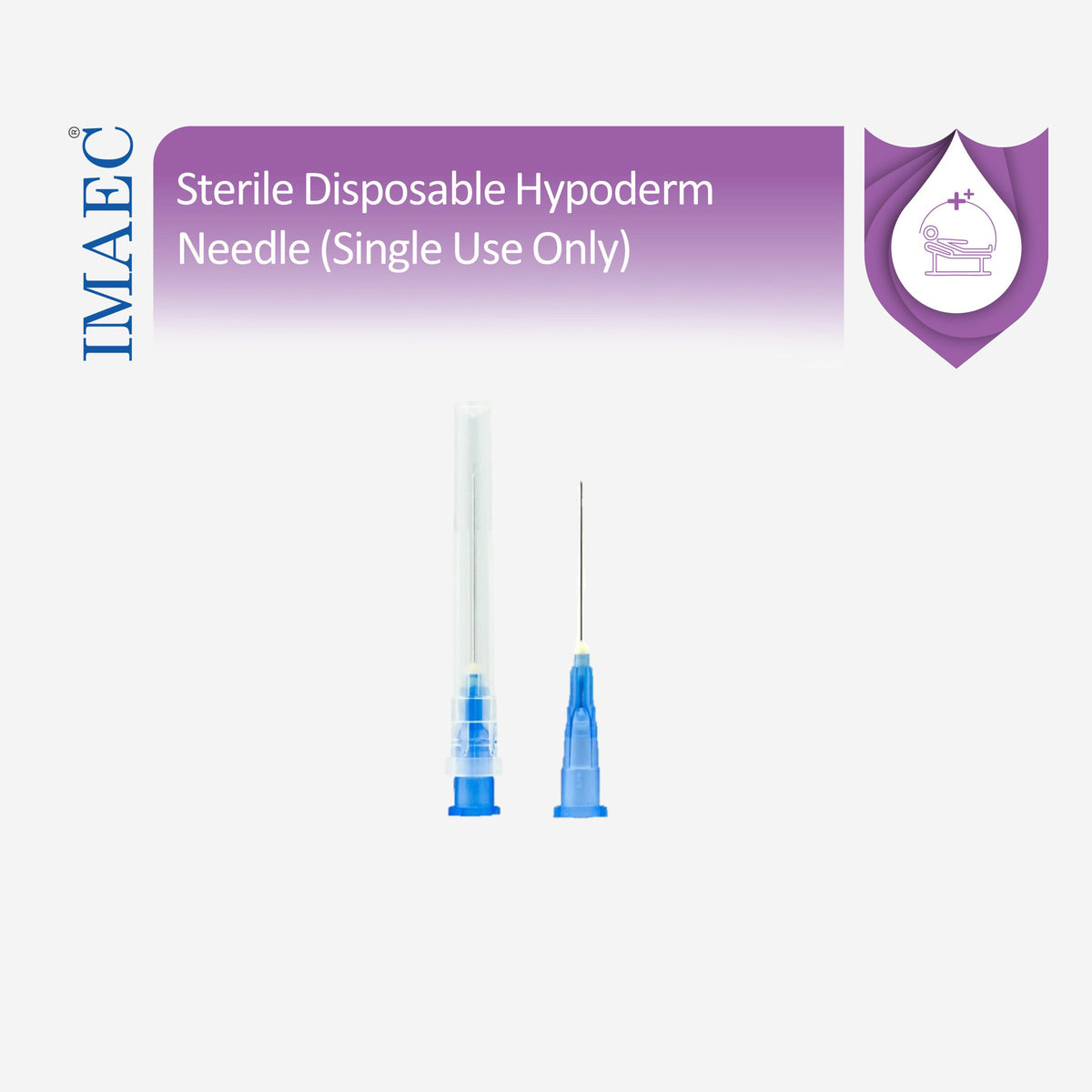 Sterile Disposable Hypoderm Needle (single Use Only)