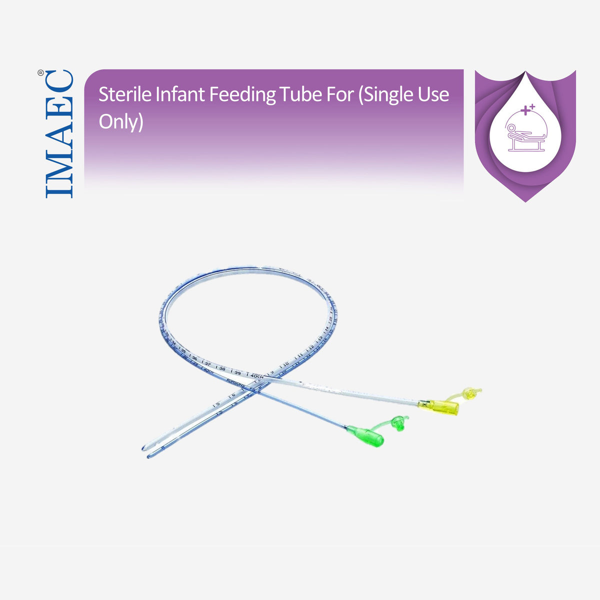 Sterile Infant Feeding Tube For (Single Use Only)