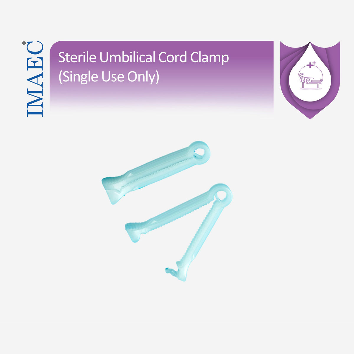 Sterile Umbilical Cord Clamp (Single Use Only)